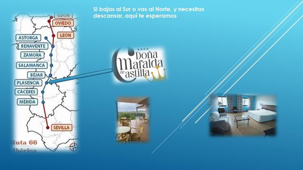 Hospedium Hotel Dona Mafalda De Castilla プラセンシア エクステリア 写真